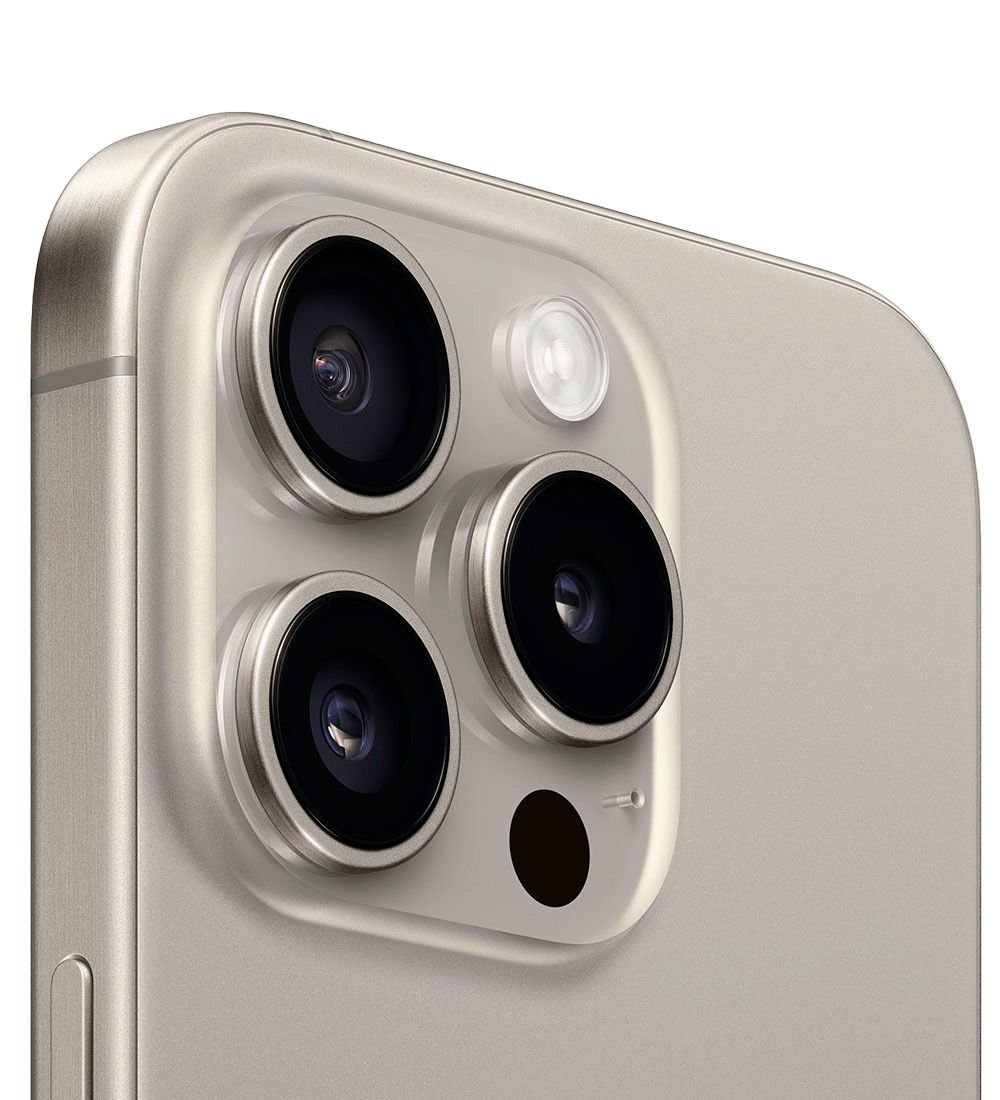 Apple iPhone 15 Pro Max nano SIM+nano SIM 256GB, натуральный титан— фото №3