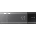 Флеш-накопитель Samsung DUO plus, 64GB, серый— фото №2