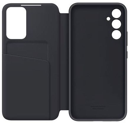 Чехол-книжка Samsung Smart View Wallet для Galaxy A34, поликарбонат, черный— фото №9