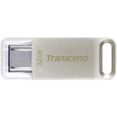 Флеш-накопитель Transcend JetFlash 850, 32GB, серебристый