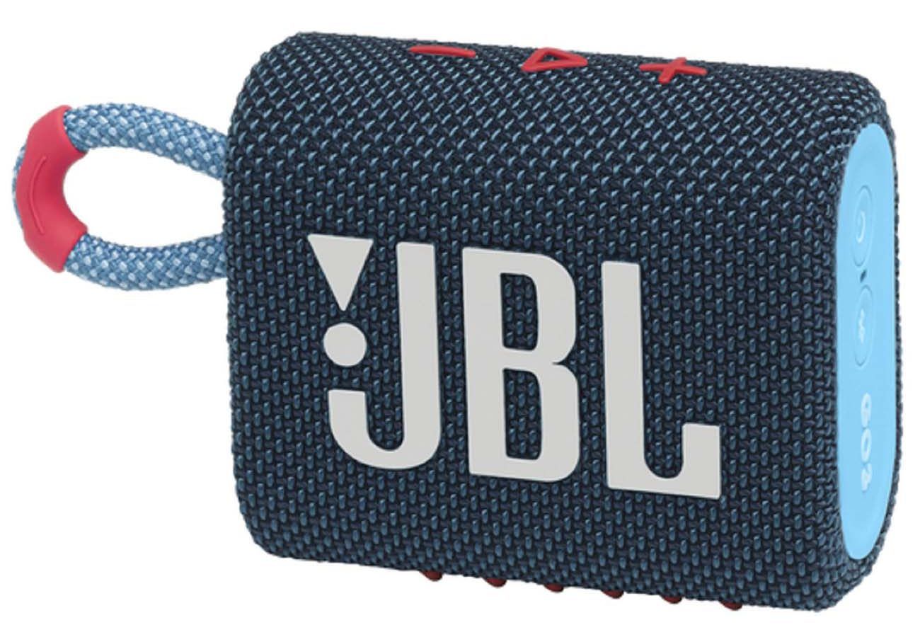 Акустическая система JBL GO 3, 4,2 Вт синий/розовый— фото №1