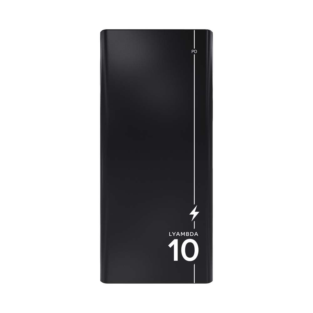 Внешний аккумулятор Lyambda LP101 Wireless 10000 мАч, черный— фото №0