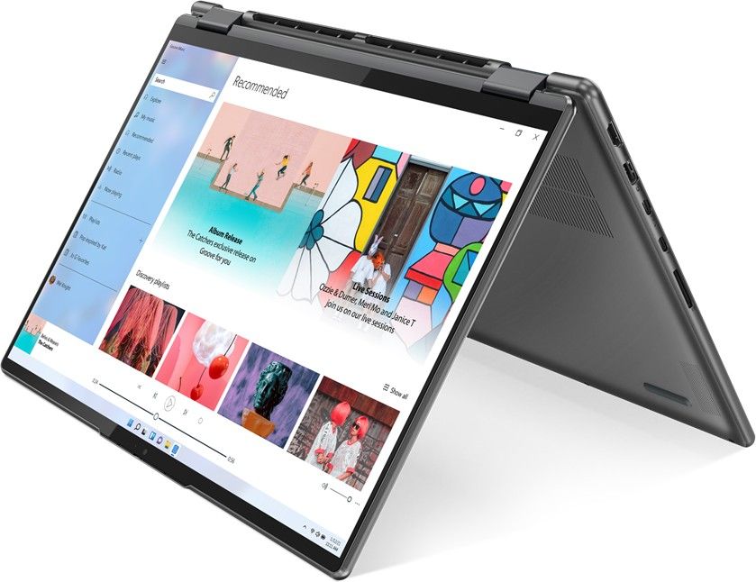Ультрабук Lenovo Yoga 7 16IAP7 16″/Core i5/16/SSD 512/Iris Xe Graphics/Windows 11 Home 64-bit/серый— фото №1