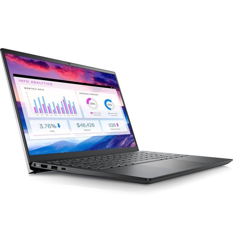 Ноутбук Dell Vostro 5410 14″/Core i5/8/SSD 512/Iris Xe Graphics/Linux/серый— фото №1