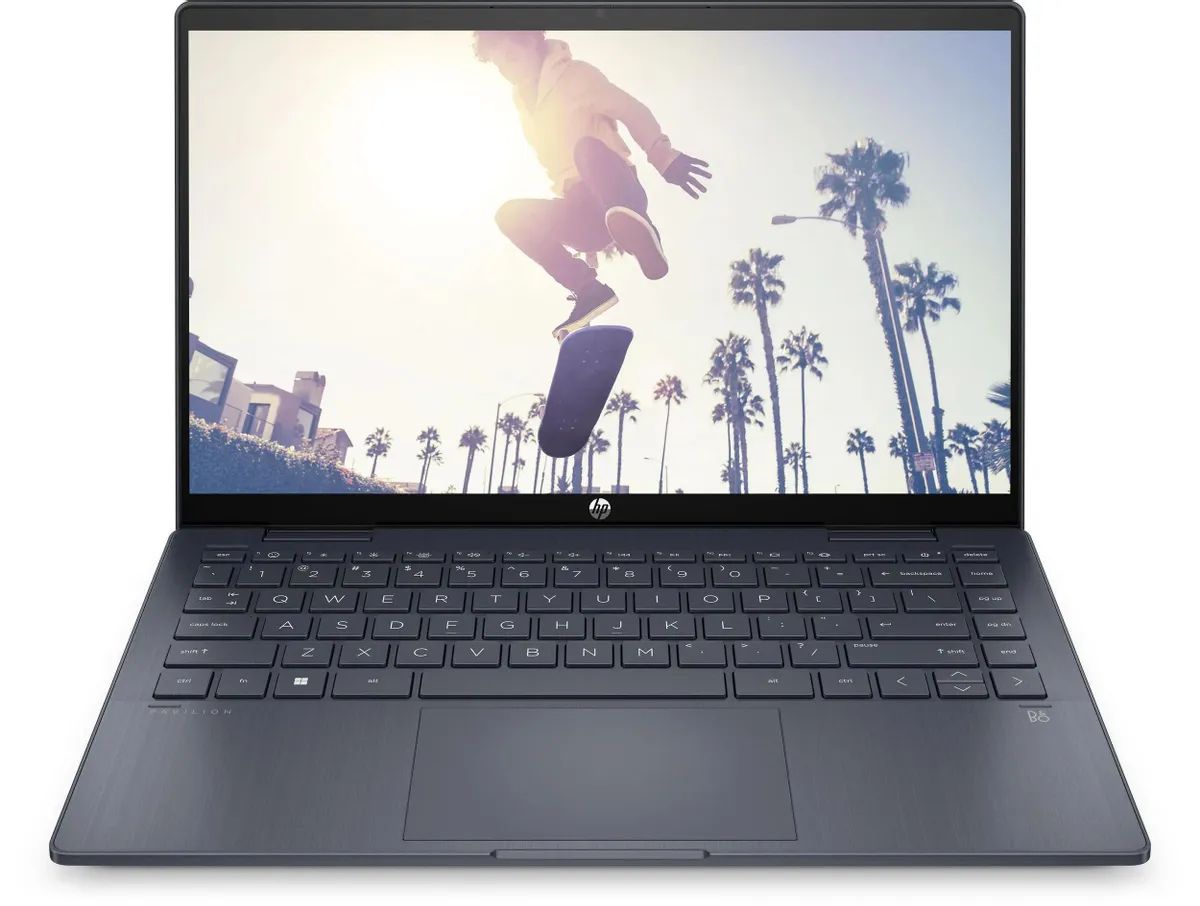 Ноутбук HP Pavilion x360 14-ek1027ci 14″/Core i5/16/SSD 512/Iris Xe Graphics/FreeDOS/синий— фото №0