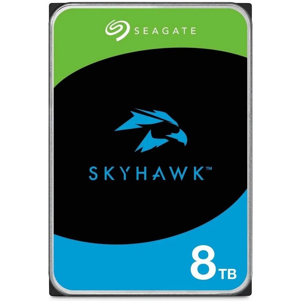 Жёсткий диск 3,5″ Seagate SkyHawk 8000GB 7200об/мин 256Мб— фото №0